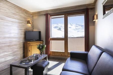 Каникулы в горах Апартаменты 3 комнат 4 чел. - Résidence Chalet des Neiges Hermine - Val Thorens - Салон