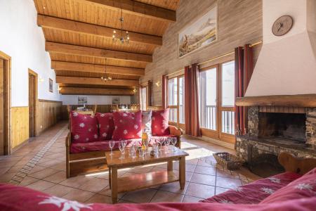 Vakantie in de bergen Chalet 13 kamers 24 personen (Bonhomme) - Résidence Chalet des Neiges Hermine - Val Thorens - Woonkamer