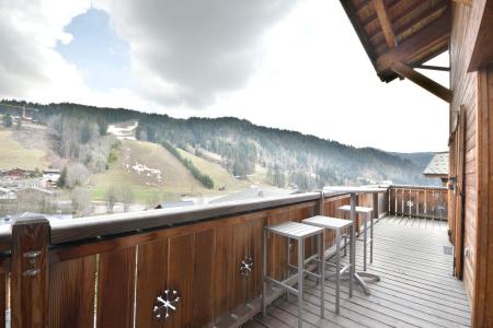 Rent in ski resort 3 room apartment cabin 6 people - Résidence Chalet des Perrières - Les Gets - Summer outside