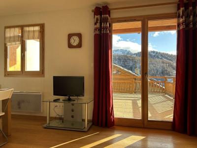 Vakantie in de bergen Appartement 3 kamers 5 personen (PA1001) - Résidence Chalet du Bois du Suffin K10 - Montgenèvre - Woonkamer