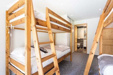 Urlaub in den Bergen 4 Zimmer Maisonettewohnung für 10 Personen (Vanoise) - Résidence Chalet Les Amis - Peisey-Vallandry - Schlafzimmer