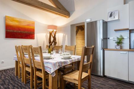 Holiday in mountain resort 5 room duplex apartment 14 people (Grand Renard) - Résidence Chalet Les Amis - Peisey-Vallandry - Living room