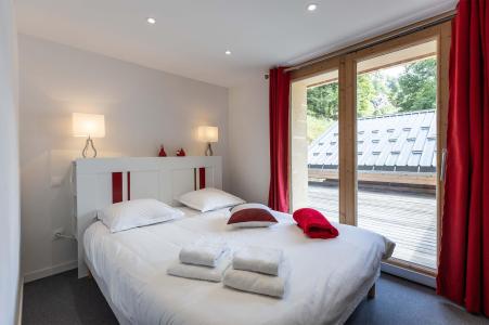 Urlaub in den Bergen 5 Zimmer Maisonettewohnung für 14 Personen (Nancroix) - Résidence Chalet Les Amis - Peisey-Vallandry - Schlafzimmer