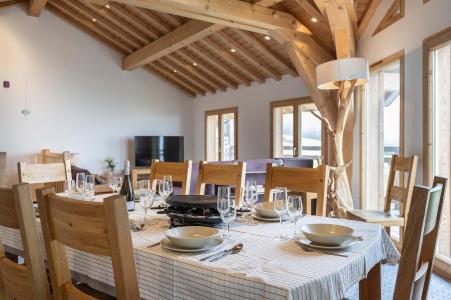 Каникулы в горах Апартаменты триплекс 7 комнат 12-14  чел. (Aiguille rouge) - Résidence Chalet Les Amis - Peisey-Vallandry - Салон