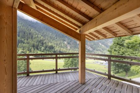 Vacanze in montagna Appartamento su 3 piani 7 stanze per 12-14 persone (Aiguille rouge) - Résidence Chalet Les Amis - Peisey-Vallandry - Balcone