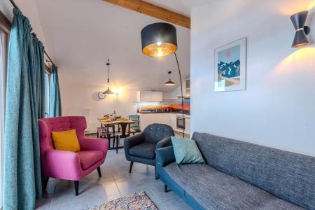 Holiday in mountain resort 3 room apartment 6 people (A04) - Résidence Chalets Brunes - Morzine - Living room