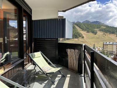 Vacaciones en montaña Apartamento 3 piezas para 6 personas (D451) - Résidence Chamoisière - Montgenèvre - Balcón