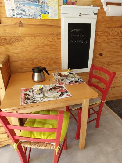 Urlaub in den Bergen Studio für 2 Personen (34) - Résidence Champagne - Les 2 Alpes - Wohnzimmer
