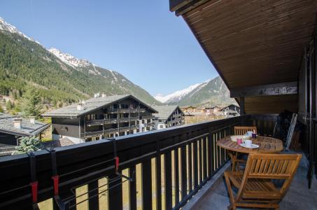 Urlaub in den Bergen 2-Zimmer-Appartment für 4 Personen (petra) - Résidence Champraz - Chamonix - Terrasse