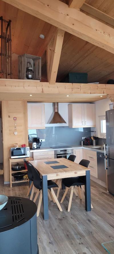 Vacanze in montagna Appartamento 3 stanze con mezzanino per 6 persone - Résidence Champs Fleuris - Châtel