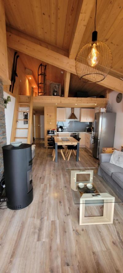Vacanze in montagna Appartamento 3 stanze con mezzanino per 6 persone - Résidence Champs Fleuris - Châtel - Soggiorno