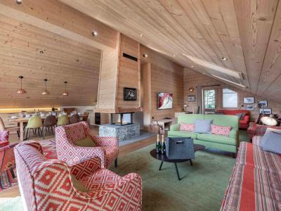 Vacances en montagne Appartement duplex 5 pièces 8 personnes (A) - Résidence Chanteclair - Méribel - Séjour