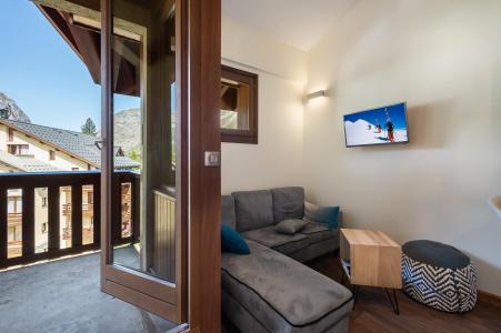 Vakantie in de bergen Appartement duplex 2 kamers 4 personen (304) - Résidence Chantelouve - Val d'Isère - Woonkamer