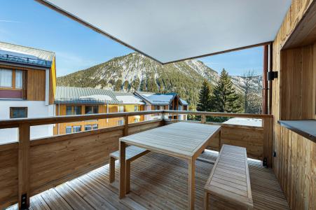 Holiday in mountain resort 3 room apartment 6 people (RC01) - Résidence Chantemerle - Courchevel - Terrace