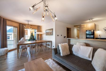 Urlaub in den Bergen 4-Zimmer-Appartment für 8 Personen (RJ03) - Résidence Chantemerle - Courchevel - Wohnzimmer