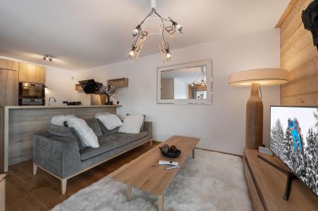 Urlaub in den Bergen 4-Zimmer-Appartment für 8 Personen (RJ03) - Résidence Chantemerle - Courchevel - Wohnzimmer