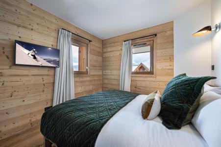 Urlaub in den Bergen 4 Zimmer Maisonettewohnung für 9 Personen (206) - Résidence Chantemerle - Courchevel - Schlafzimmer