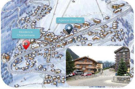 Vacances en montagne Résidence Chantemerle - Courchevel - Plan
