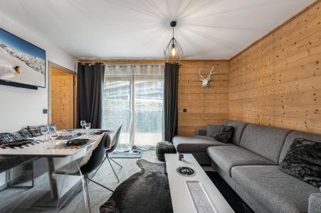 Vakantie in de bergen Appartement 2 kamers 4 personen (RC03) - Résidence Chantemerle - Courchevel - Woonkamer