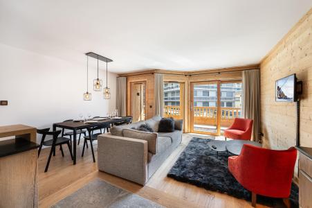 Vakantie in de bergen Appartement 3 kamers 4 personen (103) - Résidence Chantemerle - Courchevel - Woonkamer