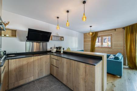 Vakantie in de bergen Appartement 3 kamers 6 personen (RC01) - Résidence Chantemerle - Courchevel - Keuken