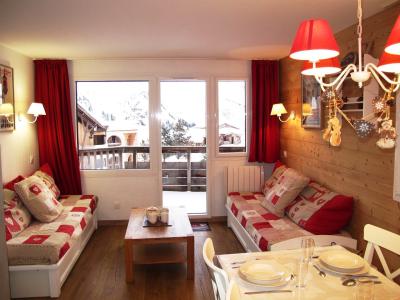 Urlaub in den Bergen 3-Zimmer-Appartment für 7 Personen (310) - Résidence Chapka - Avoriaz - Wohnzimmer