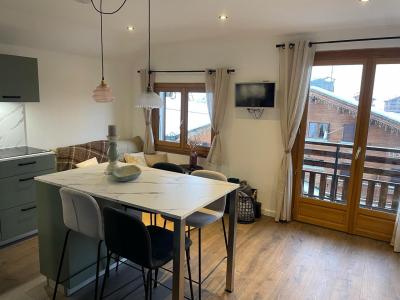 Vacaciones en montaña Apartamento 2 piezas para 3 personas - Résidence Chardons Bleus - Le Grand Bornand - Estancia