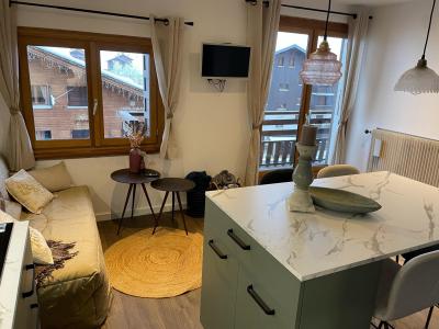 Vacaciones en montaña Apartamento 2 piezas para 3 personas - Résidence Chardons Bleus - Le Grand Bornand - Estancia