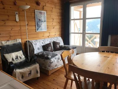 Urlaub in den Bergen 3-Zimmer-Appartment für 6 Personen (6C3) - Résidence Châteaux de Crans - Flaine - Wohnzimmer