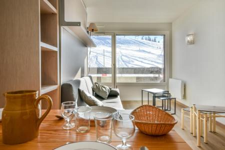 Urlaub in den Bergen Studio Schlafnische 4 Personen (2027) - Résidence Chavannes - Les Gets - Wohnzimmer
