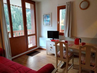 Vakantie in de bergen Studio cabine 4 personen (22) - Résidence Chavière - Valfréjus - Woonkamer