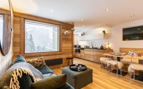 Urlaub in den Bergen 2-Zimmer-Appartment für 3 Personen (G462) - Résidence Cheval Blanc - Valmorel - Wohnzimmer