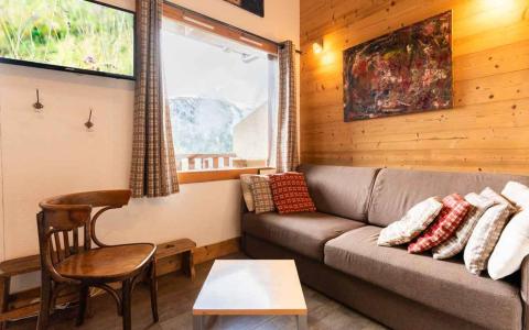 Urlaub in den Bergen 2-Zimmer-Appartment für 6 Personen (G473) - Résidence Cheval Blanc - Valmorel - Wohnzimmer