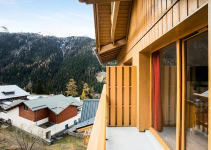 Аренда на лыжном курорте Апартаменты 3 комнат 7 чел. (72) - Résidence Cheval Blanc - Valfréjus - летом под открытым небом
