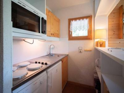 Wakacje w górach Apartament 2 pokojowy 4 osób (C484) - Résidence Cheval Blanc - Valmorel - Kuchnia otwarta