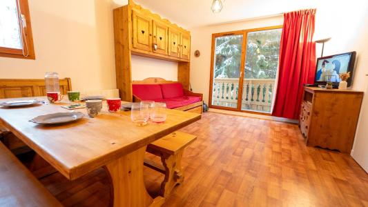 Vacanze in montagna Appartamento 3 stanze con cabina per 7 persone (47) - Résidence Cheval Blanc - Valfréjus - Soggiorno