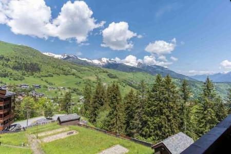 Vakantie in de bergen Studio 4 personen (G420) - Résidence Cheval Blanc - Valmorel - Balkon