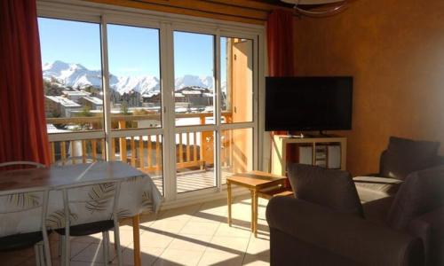 Аренда на лыжном курорте Квартира студия для 4 чел. (28m²) - Résidence Choucas - Alpe d'Huez - летом под открытым небом