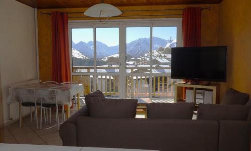 Аренда на лыжном курорте Квартира студия для 4 чел. (28m²) - Résidence Choucas - Alpe d'Huez - летом под открытым небом