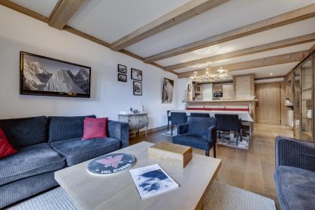 Vakantie in de bergen Appartement 3 kabine kamers 6 personen (313) - Résidence Choucas - Val d'Isère - Woonkamer