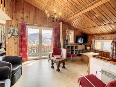 Vacances en montagne Appartement 5 pièces 10 personnes (EDELWEISS) - Résidence Choucas - La Toussuire - Séjour