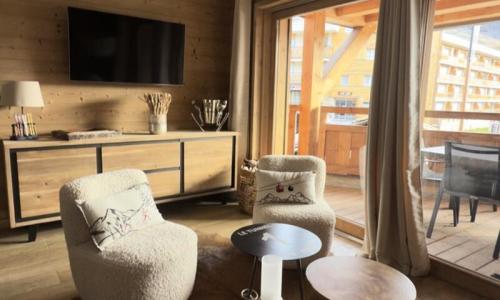 Каникулы в горах Апартаменты 4 комнат 6 чел. (68m²) - Résidence Christina - Alpe d'Huez - летом под открытым небом