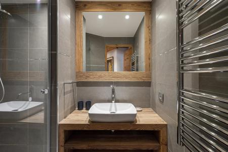 Vacaciones en montaña Apartamento 4 piezas para 6 personas (102) - Résidence Cimes Blanches - Courchevel - Cuarto de ducha