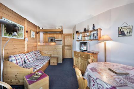 Vakantie in de bergen Appartement 2 kamers 4 personen (201) - Résidence Cimes Blanches - Courchevel - Woonkamer