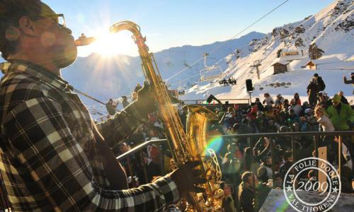 Wakacje w górach Résidence Cimes De Caron - MH - Val Thorens - Na zewnątrz latem