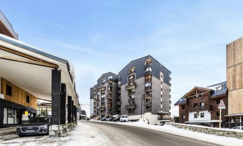 Аренда на лыжном курорте Résidence Cimes De Caron - MH - Val Thorens - летом под открытым небом