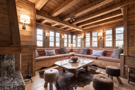 Holiday in mountain resort 5 room duplex chalet 8 people - Résidence Clafoutis - La Clusaz - Living room