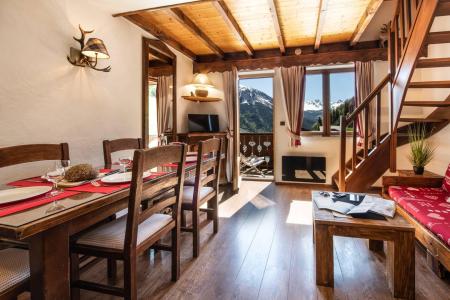 Vakantie in de bergen Appartement duplex 4 kamers 7 personen (36) - Résidence Club Alpina - Champagny-en-Vanoise - Woonkamer