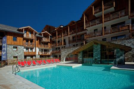 Urlaub in den Bergen Résidence Club MMV le Hameau des Airelles - Montgenèvre - Schwimmbad