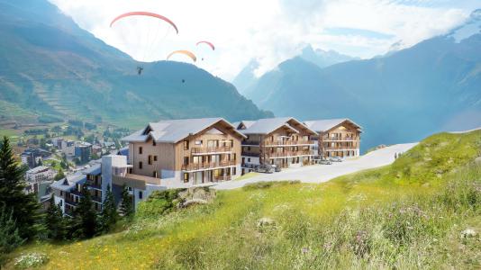 Vacances en montagne Résidence Club MMV les Clarines - Les 2 Alpes - Extérieur été